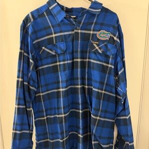 Columbia Florida Gator Plaid Men's Flannel